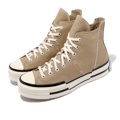 Converse 休閒鞋 Chuck 70 Plus 男鞋 女鞋 奶茶 卡其色 拼接 解構 厚底 增高 高筒 A05269C