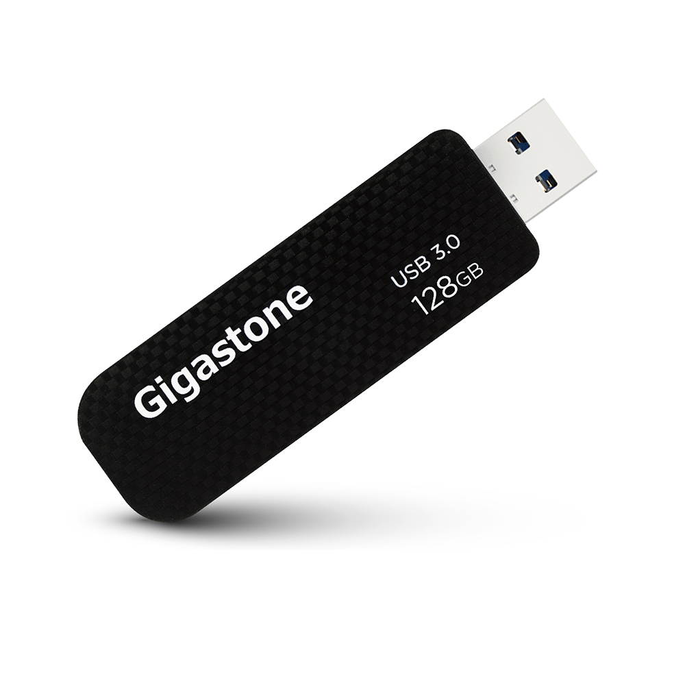 Gigastone 立達國際 UD-3201 128GB USB3.0膠囊隨身碟(黑/金)