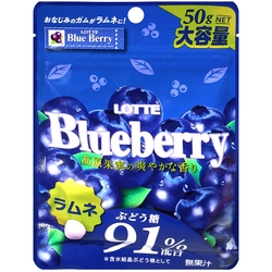 樂天LOTTE 藍莓風味糖 50g