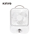 KINYO復古無段式桌扇(白)UF5750W product thumbnail 2