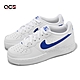 Nike 休閒鞋 Air Force 1 GS 女鞋 白 藍 皮革 經典 AF1 DV7762-103 product thumbnail 1