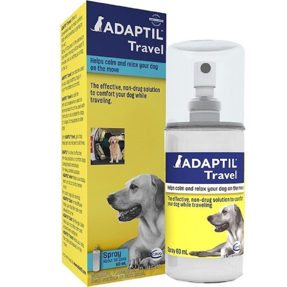 【2入組】法國ADAPTIL Travel費利靜-噴劑 60ml (FW-C95631B) 第二件贈送我有肉1包