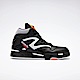 Reebok Pump Omni Zone [G57539] 男 運動鞋 休閒 復古 球鞋 充氣 避震 中筒 穿搭 黑橘 product thumbnail 1