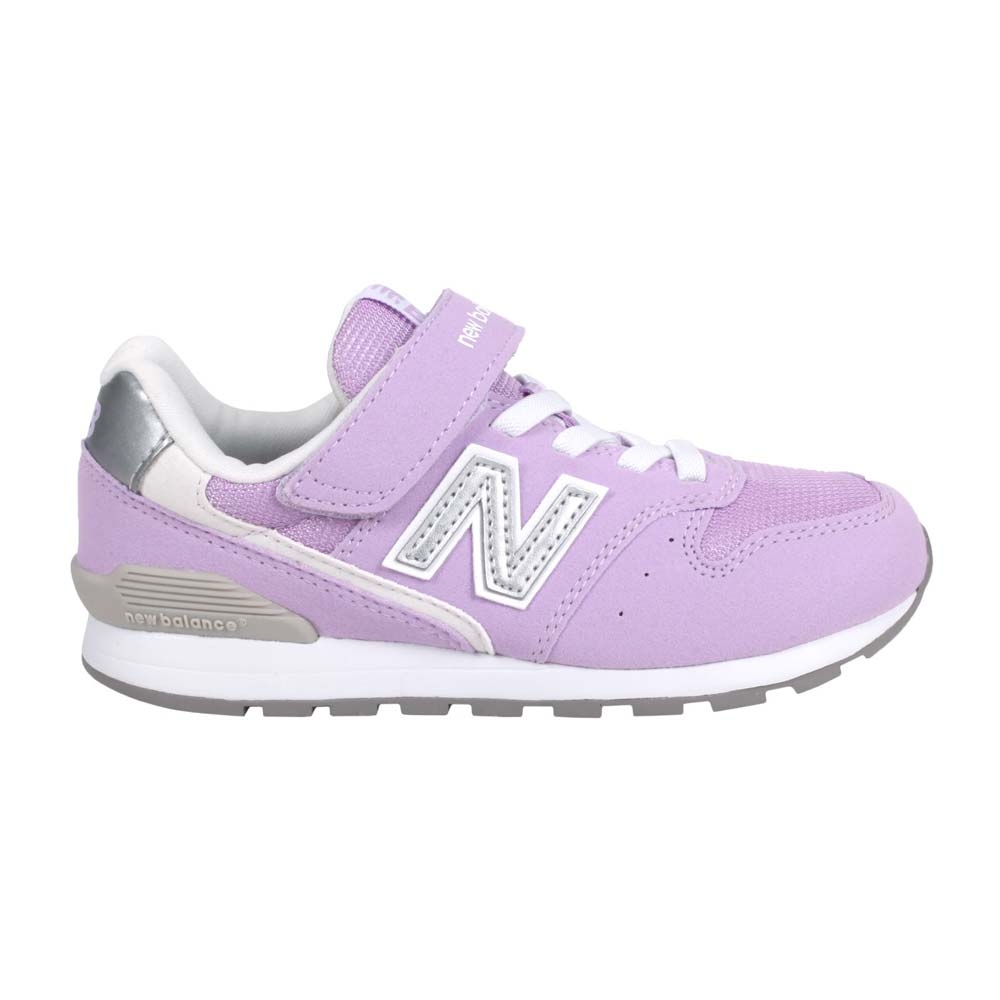 NEWBALANCE 女中童休閒運動鞋-WIDE-996系列 N字鞋 NB YV996LC3 紫銀