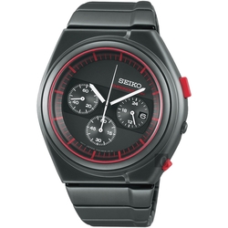 SEIKO 精工 GIUGIARO DESIGN 聯名設計限量計時腕錶 過年送禮 (SCED055J/7T12-0CD0R)