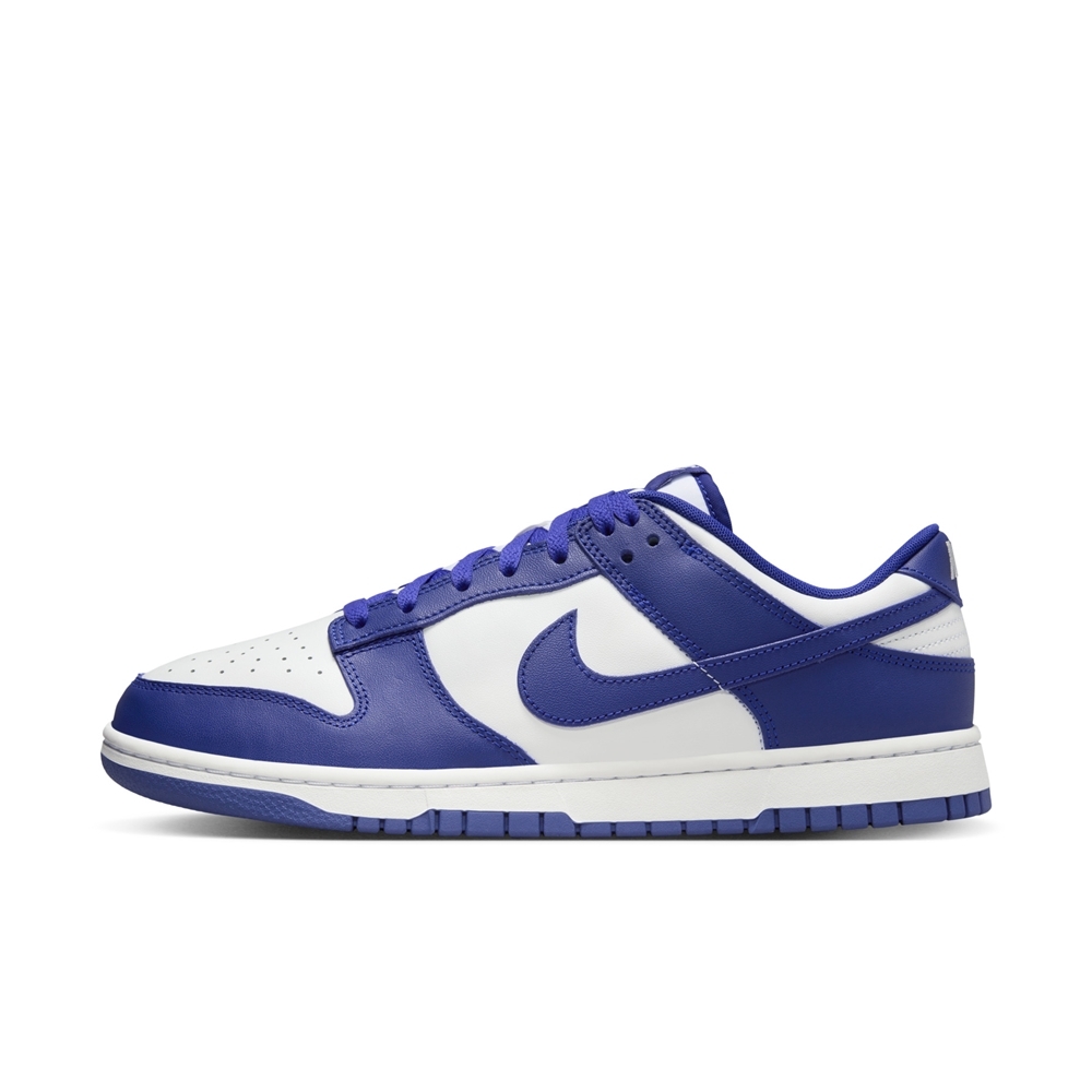 NIKE DUNK LOW RETRO 男休閒運動鞋-白藍-DV0833103