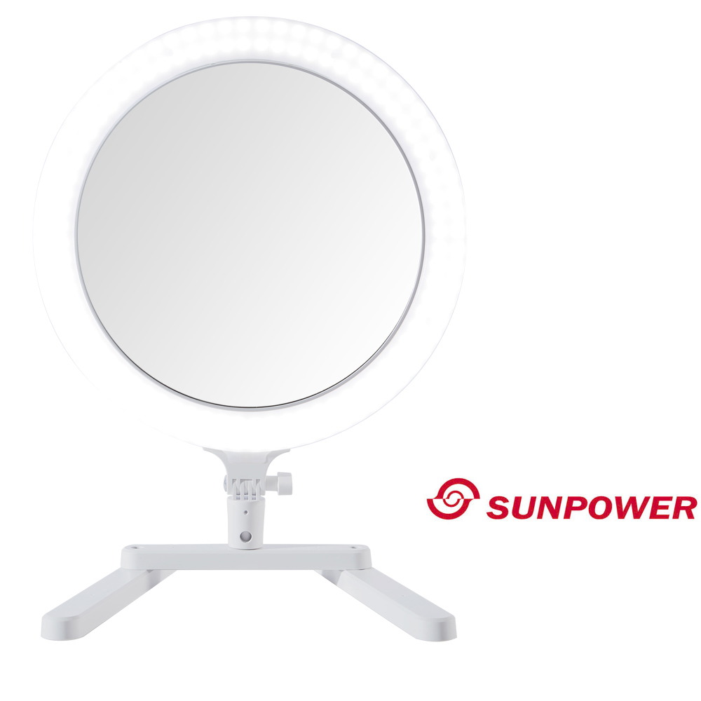 SUNPOWER MP-3 多功能環形 LED 補光燈 (公司貨) 化妝燈 美妝燈 網美燈 直播
