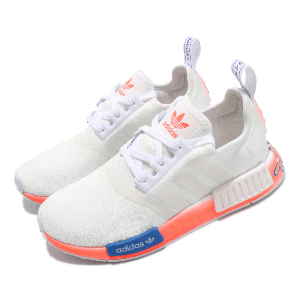 adidas 慢跑 NMD R1 襪套式 男女鞋