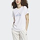 Adidas MH LANT BOS Tee IN1437 女 短袖 上衣 T恤 亞洲版 運動 訓練 棉質 漸層 白 product thumbnail 1