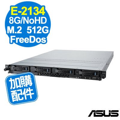 ASUS RS300-E10 E-2134/8G/660P 512G/FD