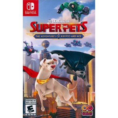 DC超級寵物聯盟：小氪和王牌大冒險 DC League of Super-Pets:The Adventures of Krypto and Ace - NS SWITCH 英文美版