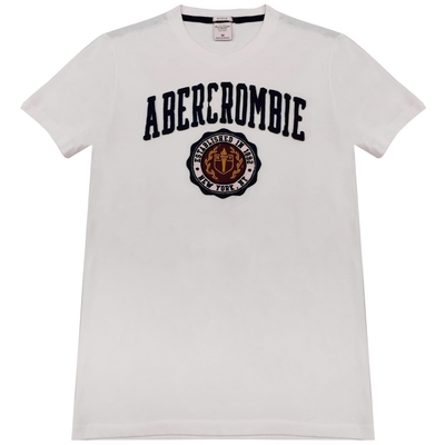 Abercrombie & Fitch拼貼圖章短T AF111054