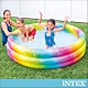 INTEX 漸層彩虹圓形充氣泳池168x38cm(581L)適2歲以上(58449) product thumbnail 1