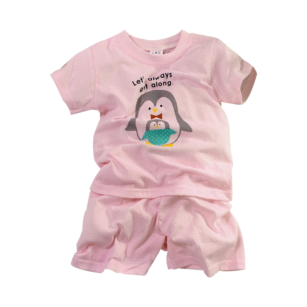 魔法Baby 1~3歲台灣製清涼布幼兒短袖套裝 k51367
