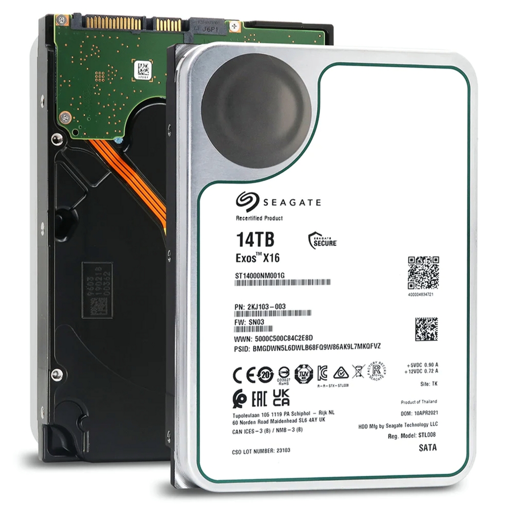 史上一番安い 【新品未開封】SEAGATE NAS HDD 14TB Seagate IronWolf