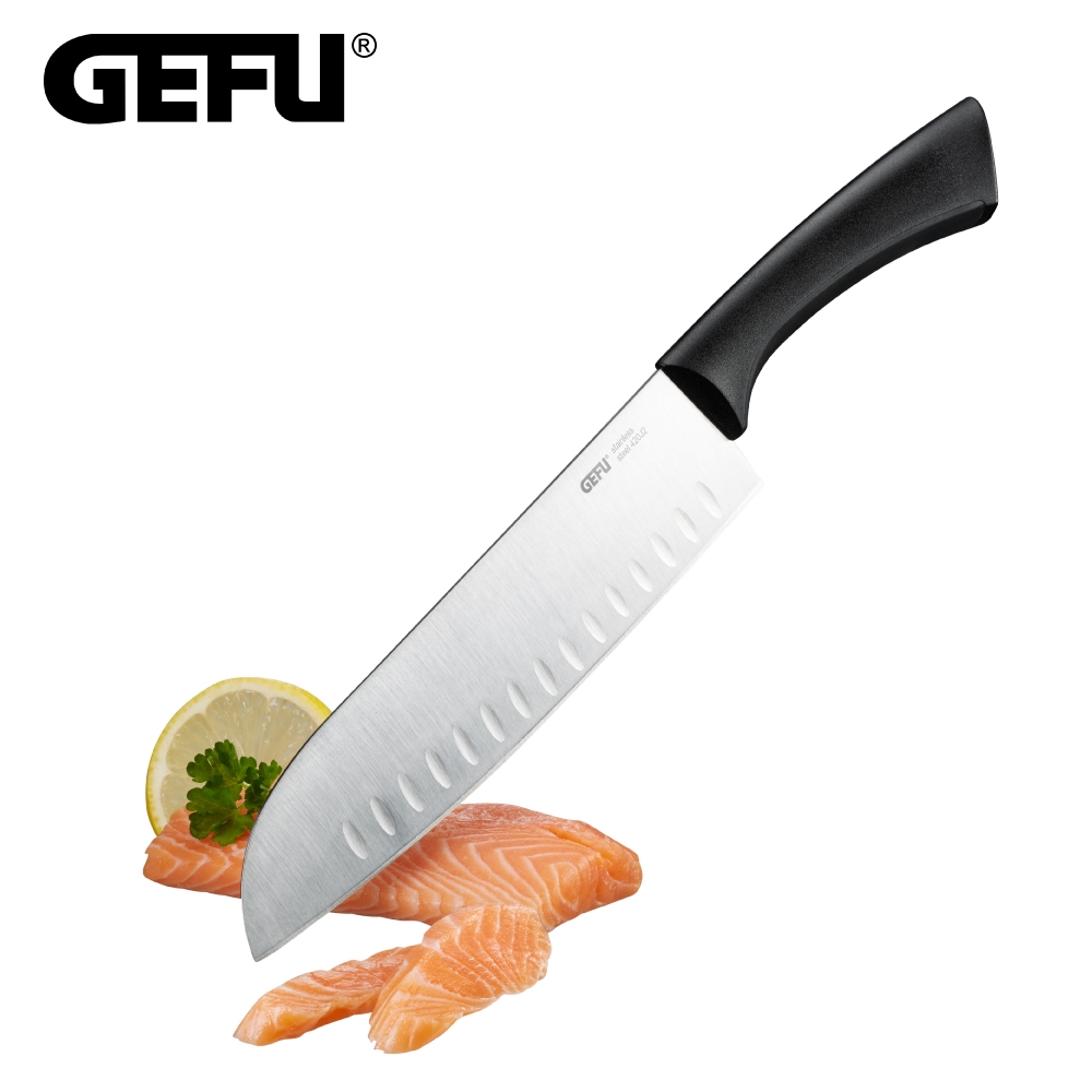 【GEFU】德國品牌不鏽鋼三德鋼刀19.5cm