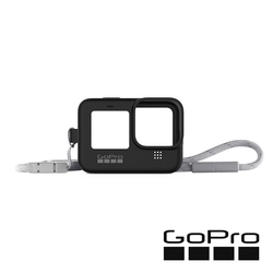 GoPro HERO 9/10/11 護套+繫繩(黑) ADSST-001 公司貨
