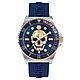 PHILIPP PLEIN THE $KULL Diver 骷髏潛水錶 藍X銀 PWOAA0222_44mm product thumbnail 1