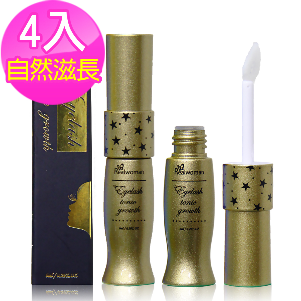 【Realwoman】真女人高效賦活睫毛滋養液(6ml/x4瓶)