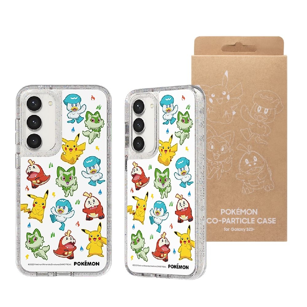 SAMSUNG Galaxy S23+ Pokémon Eco-Friends系列 原廠保護殼 (S916)