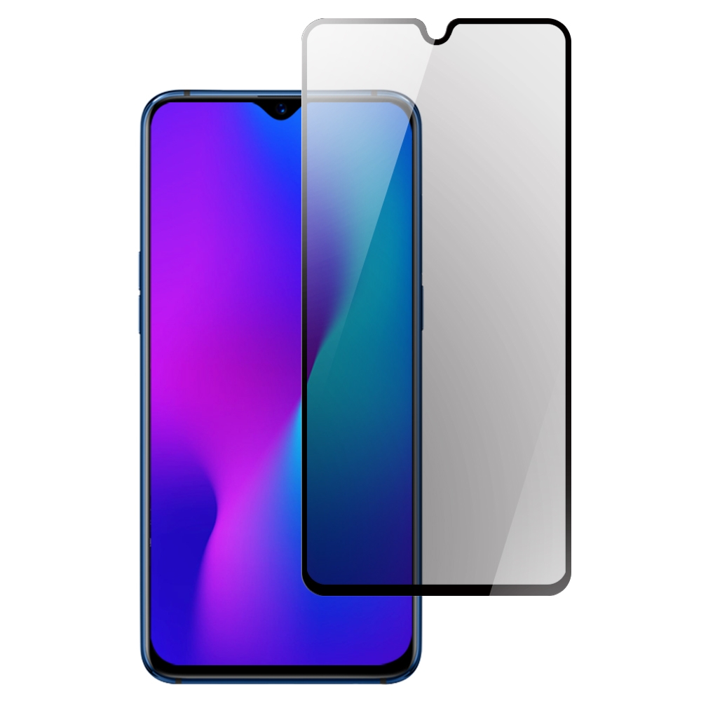 OPPO R17 Pro 滿版絲印螢幕防窺保護貼手機9H鋼化膜 R17 Pro保護貼