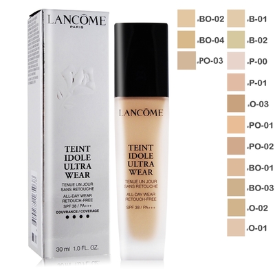 (即期品)LANCOME 蘭蔻 零粉感超持久粉底 SPF38/PA+++30ml #BO-04-期效202502