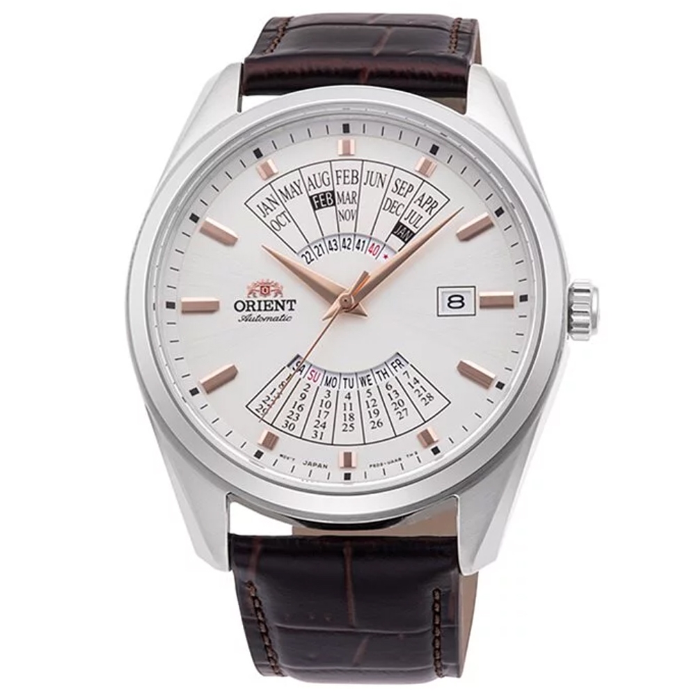ORIENT 東方錶 現代系列 萬年曆機械腕錶 43.5mm / RA-BA0005S