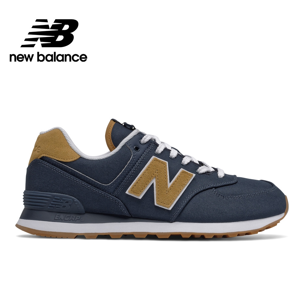 [New Balance]復古運動鞋_中性_深藍色_ML574BC2-D楦