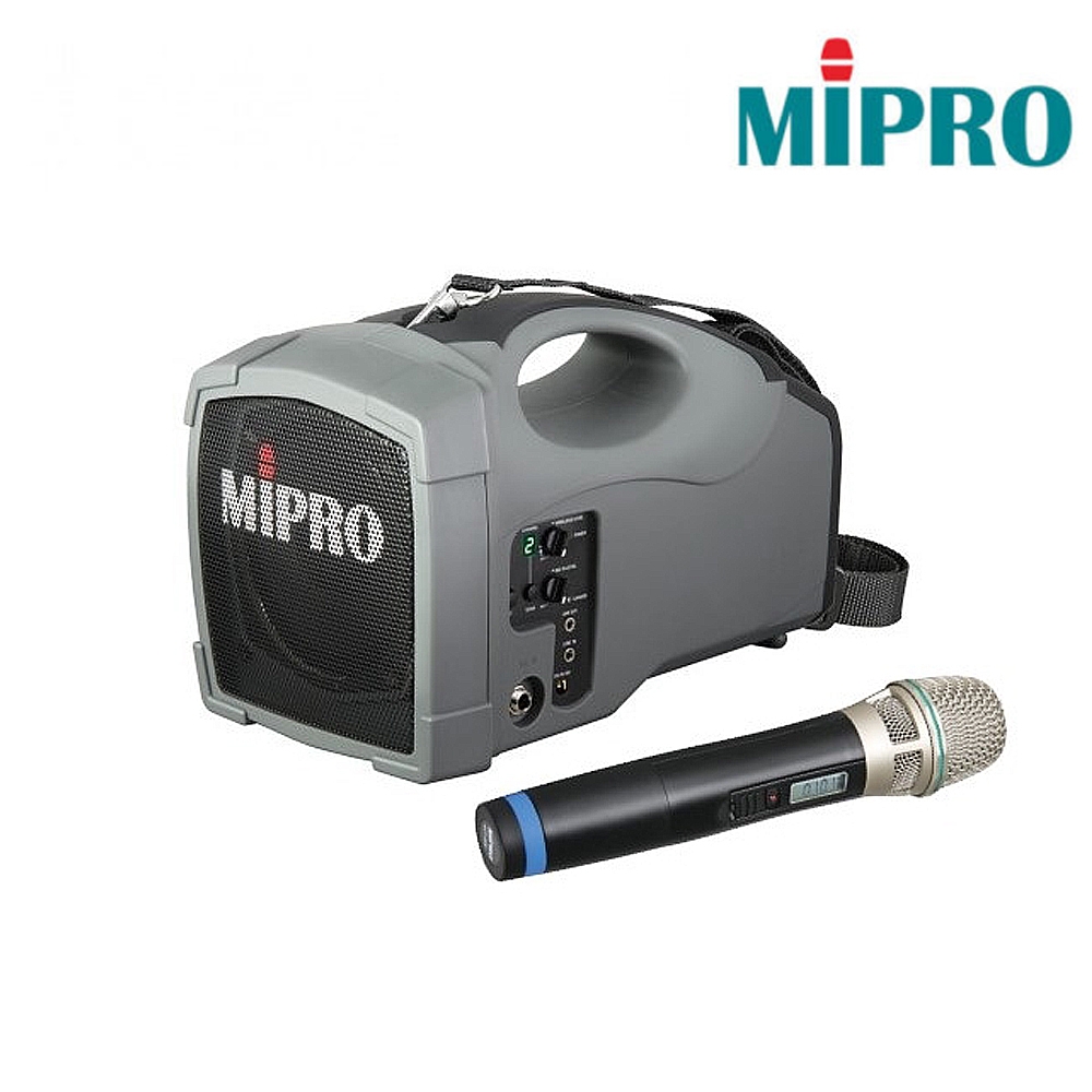 嘉強 MIPRO MA-101B MA101B UHF 標準型無線喊話器 擴音喇叭 附一支無線麥克風
