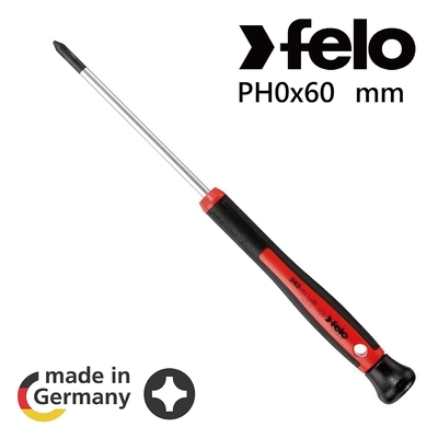 【FELO】242精密型十字起子⊕-PH0x60mm(24200150)