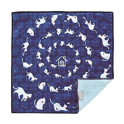 日本Prairiedog 今治製有機優質純綿方巾-回家路上