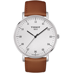 TISSOT 天梭 官方授權 極簡主義時尚腕錶(T1096101603700)