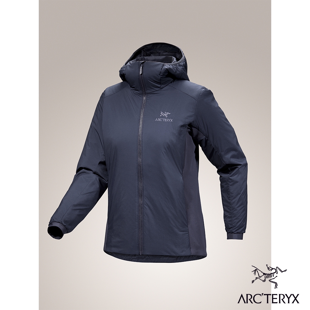 Arcteryx 始祖鳥 女 Atom 化纖外套 黑寶石