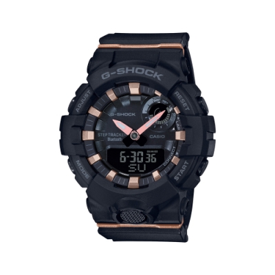 CASIO卡西歐 G-SHOCK 藍芽 運動系列 GMA-B800-1A_45.2mm