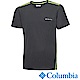 Columbia哥倫比亞 男款-快排短袖上衣-深灰 UAE12920DY product thumbnail 1