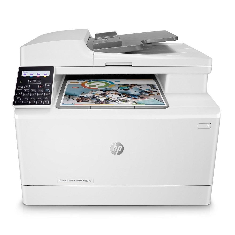 HP Color LaserJet Pro M183fw 彩色無線 WiFi 傳真四合一雷射印表機