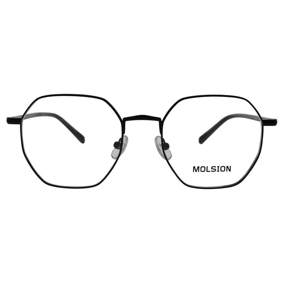 MOLSION 知性多邊框光學眼鏡/黑#MJ7195 B11 | 一般鏡框| Yahoo奇摩購物中心