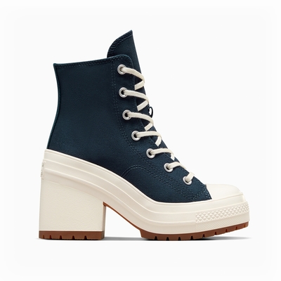 CONVERSE CHUCK 70 DE LUXE HEEL HI 高筒 休閒鞋 高跟鞋 厚底鞋 男鞋 女鞋 藍色-A07565C