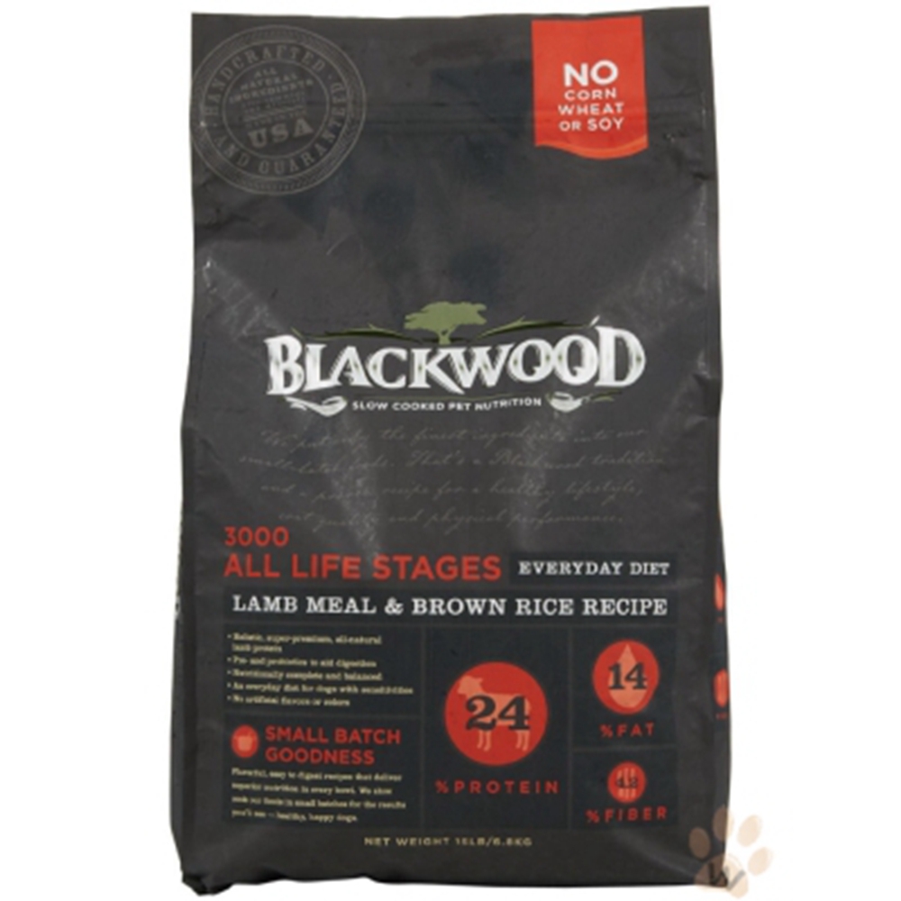 柏萊富blackwood 特調全齡犬配方(羊肉+糙米+雞肉)30磅X2包組