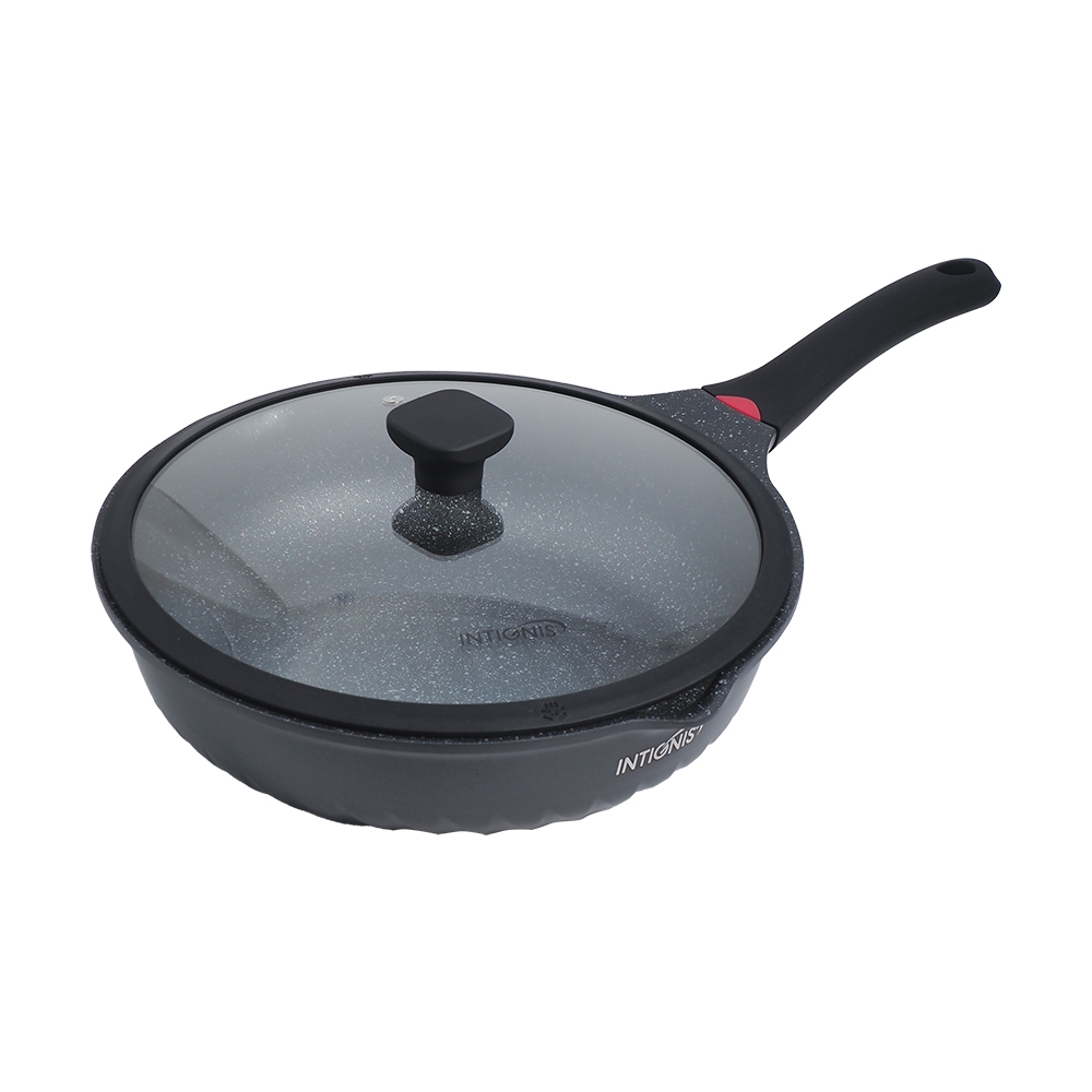 INTIGNIS Aluminium Non Stick 36cm 2 -Piece Frying Pan