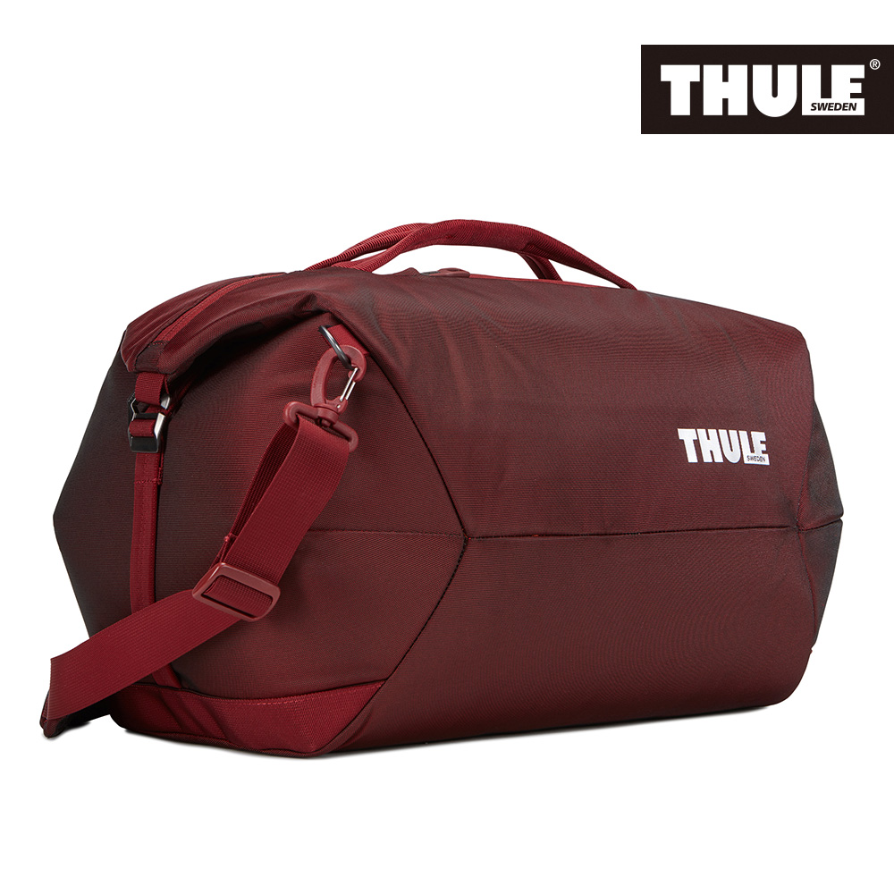 THULE-Subterra Duffel 45L手提肩背兩用旅行袋TSWD-345-磚紅