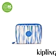 Kipling 藍粉海洋波紋印花短夾-MONEY LOVE product thumbnail 1