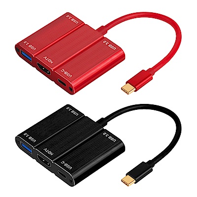 TYPE-C轉HDMI 4Kx2K USB3.1 鋁合金影音轉接器(9509S)