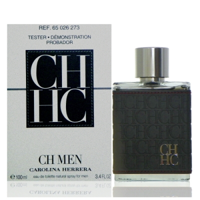 Carolina Herrera CH同名男性淡香水 100ml Test 包裝