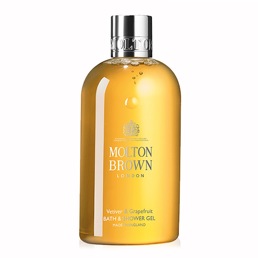 Molton Brown 香根草葡萄柚沐浴膠300ml (Vetiver & Grapefruit Bath and Shower Gel)-快