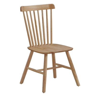 文創集 希海原木紋實木美型餐椅(單張餐椅販售出貨)-46x49x87cm免組
