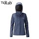 【RAB】Downpour Jacket高透氣防水外套 女款 暮藍 #QWF63 product thumbnail 1