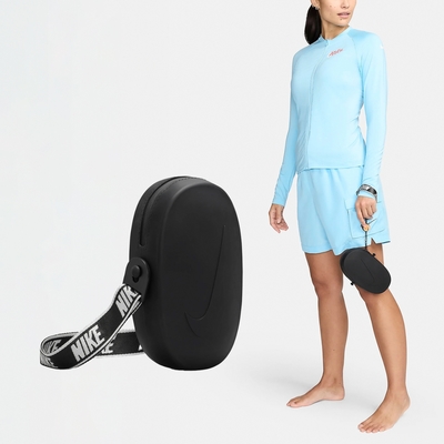 Nike 側背包 Swim Water-Resistant Bag 黑 橘 防水 可調背帶 小包 斜背包 NESSE139-001