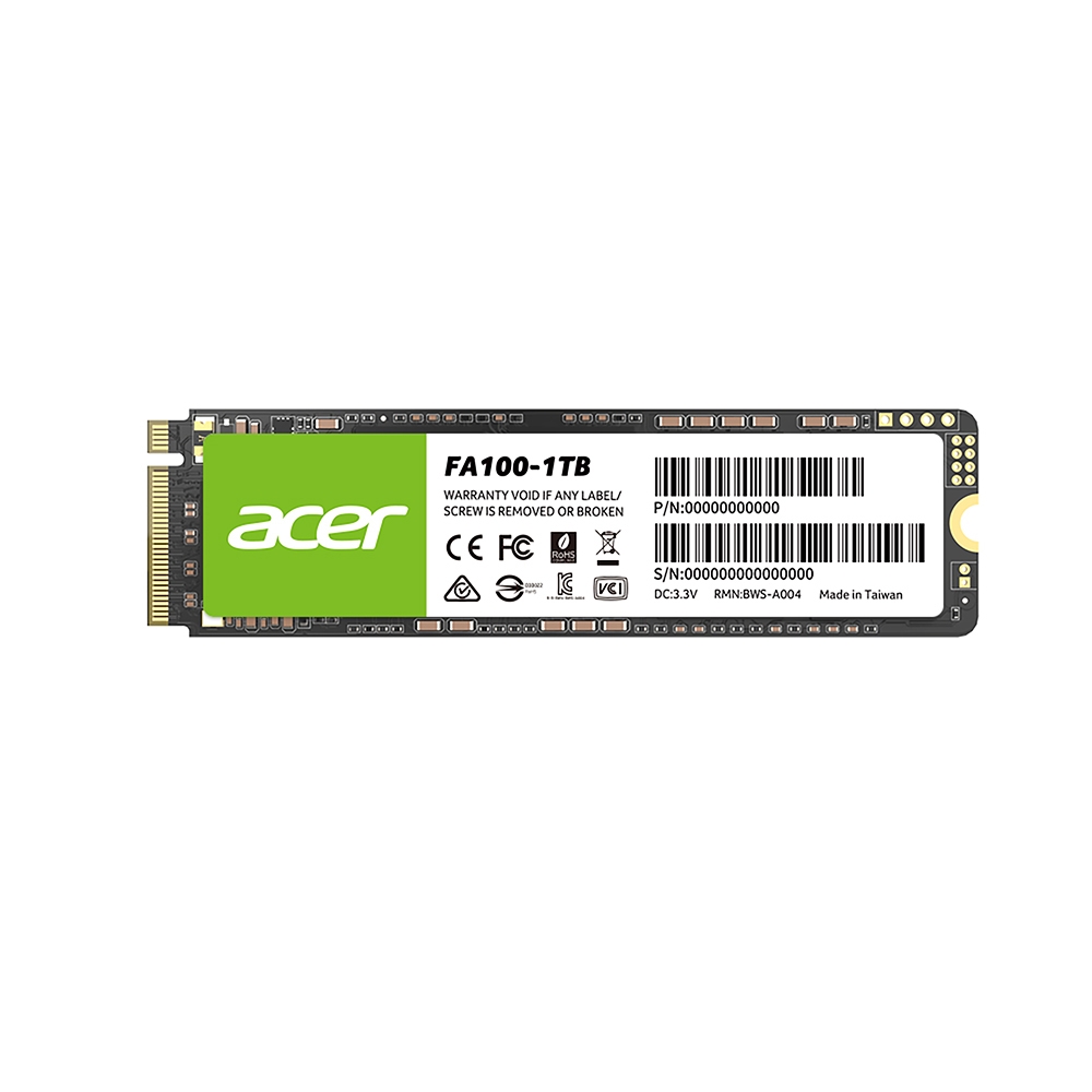 Acer 宏碁 FA100 PCIe Gen3 M.2 1TB SSD固態硬碟