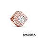 【Pandora官方直營】方形寶石璀璨光環串飾-絕版品 product thumbnail 1